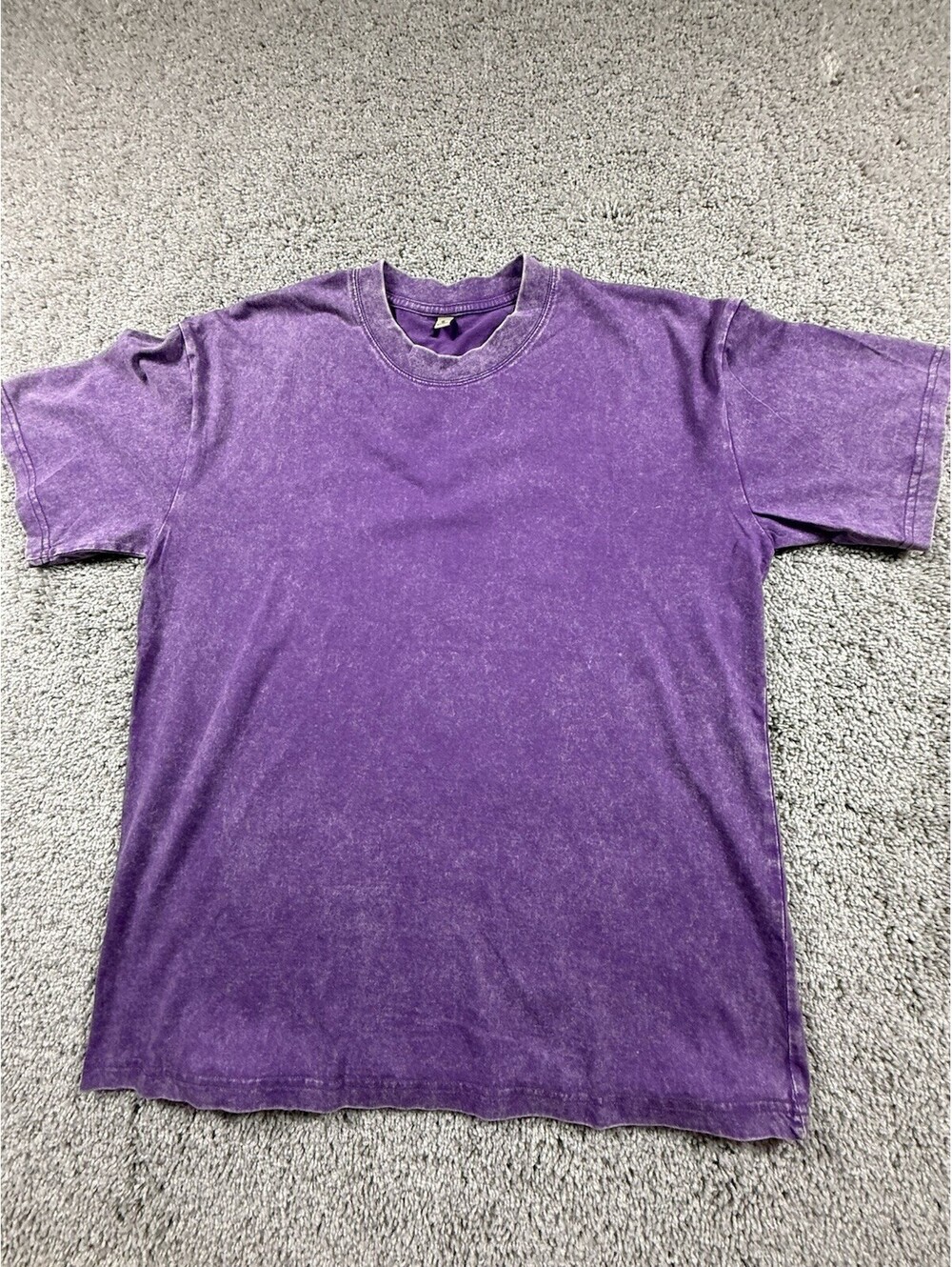 NWOT Men’s Premium Heavyweight T Shirt Size Small Purple Quality Cotton